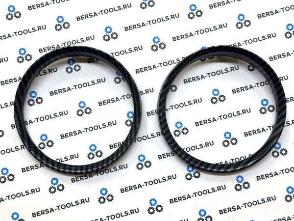 Кольца в приборную панель BMW E90 (Карбон)