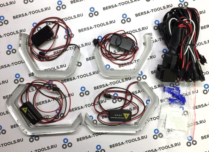 Светодиодные ангельские глазки Iconic BMW M3 M4 E90, E92, F30, F32, F33, F36 (Цвет: Желтый)