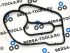 Прокладка корпуса масляного фильтра MERCEDES 6421801410