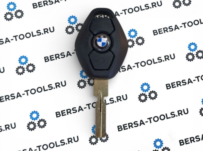 Ключ-ромб в сборе с лезвием старого образца HU58 (EWS 315 mhz) для BMW
