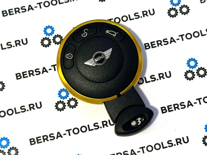 Декоративное кольцо для смарт-ключа MINI Cooper (золото)