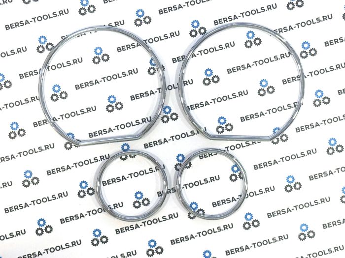 Кольца в приборную панель BMW E36 (хром)