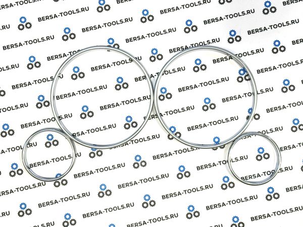 Кольца в приборную панель BMW E38 E39 E53 (хром, серебро)