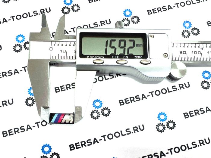 Эмблема на руль BMW M-Power (прямоугольная 16 х 7)