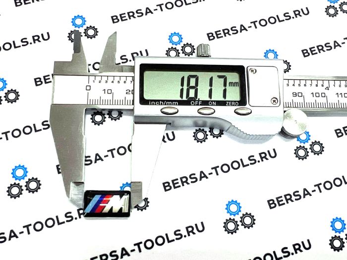 Эмблема на руль BMW M-Power (прямоугольная 19 х 11)