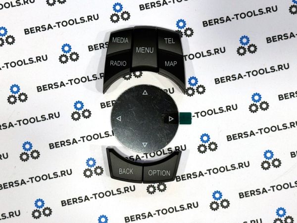 Кнопки джойстика управления мультимедиа CIC BMW F20, F22, F30, F34, F36, F10, F02, F06, F25, F15, F16 (65829290785) (6 деталей)