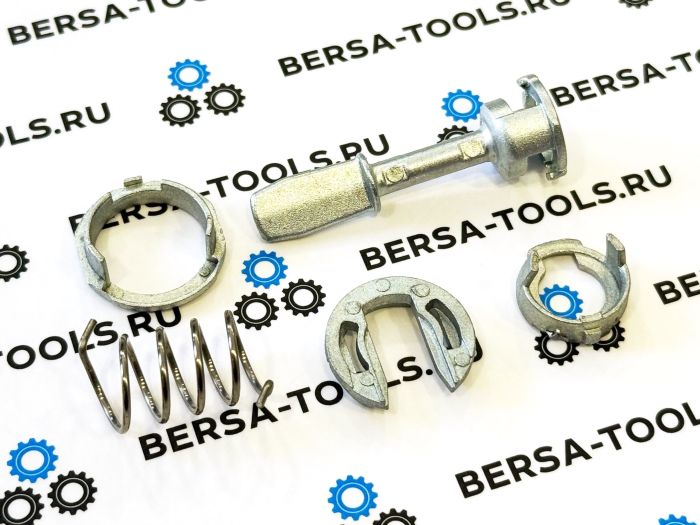 Ремкомплект личинки дверного замка VAG 604837167, 604837168 (шток 46 мм)