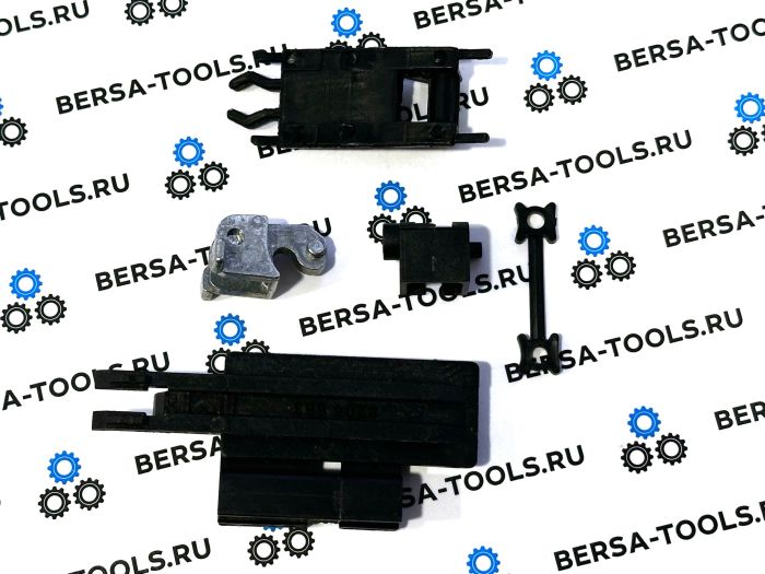 Комплект направляющих люка крыши BMW Е39, X5 E53 (5 деталей - для левой стороны)