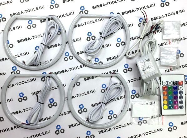 Ангельские глазки Cotton RGB (многоцветные) для BMW E36, E38, E39, E46