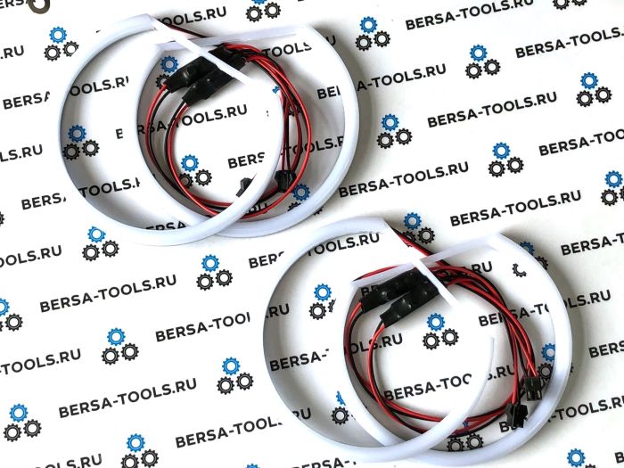 Ангельские глазки Cotton для BMW E36, E38, E39, E46  (Белый)