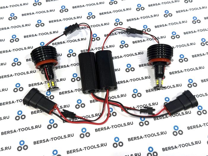 Диодные маркеры в штатные глазки BMW H8 40W