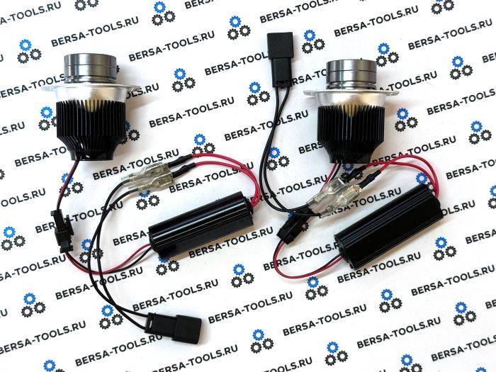 Диодные маркеры в штатные глазки BMW E90, E91 40W