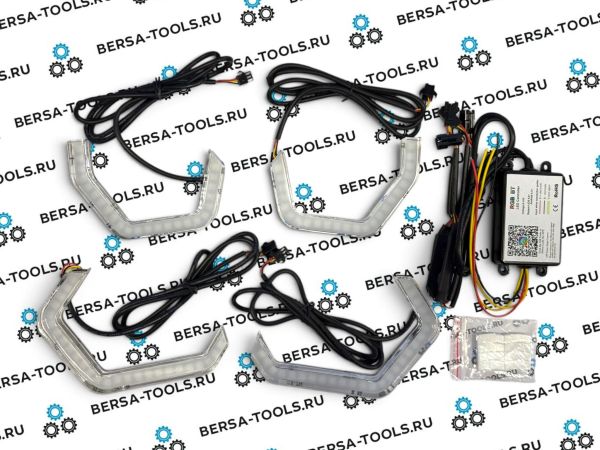 Ангельские глазки Iconic RGB для BMW M4 E90 E91 E60 F10 F30 F31 E61 F34 Wi-Fi
