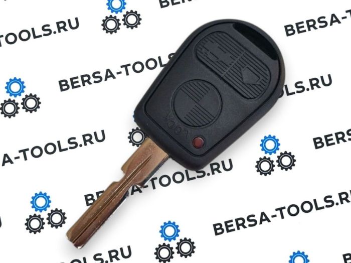 Трехкнопочный ключ с лезвием старого образца (HU58)