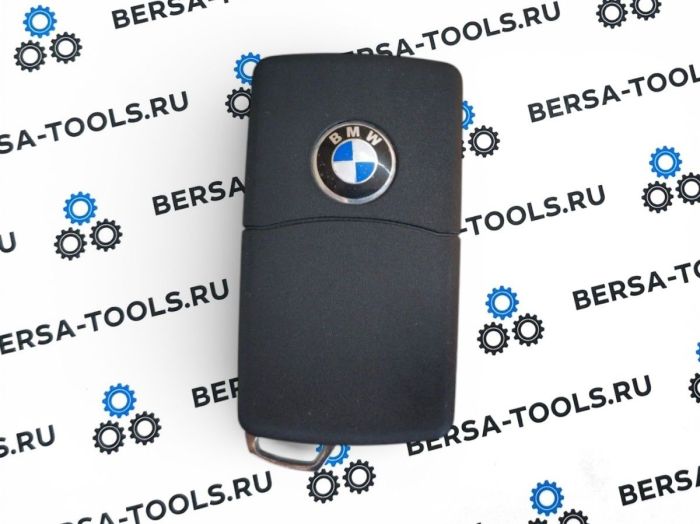 Корпус выкидного ключа "тумбочка" для BMW (С лезвием старого образца HU58)