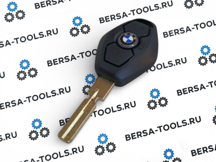 Ключ-ромб в сборе с лезвием старого образца HU58 (EWS 315 mhz) для BMW