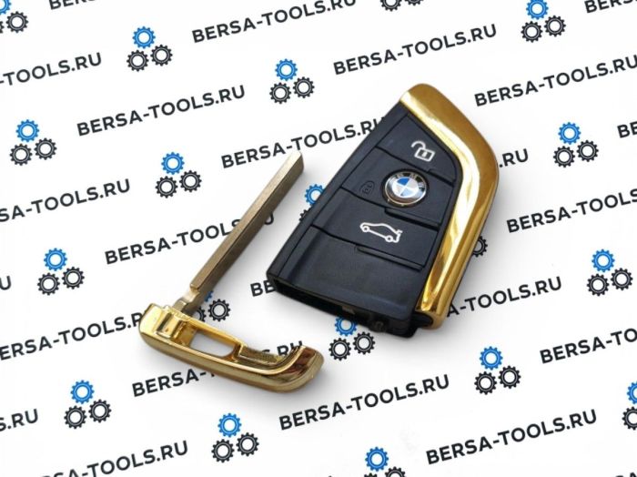 Корпус смарт-ключа для BMW (Тип 1 с 3 кнопками)