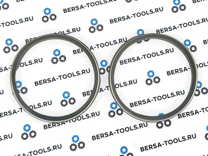 Кольца в приборную панель BMW E90 (матовое серебро)