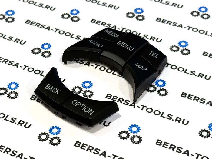 Кнопки джойстика управления мультимедиа CIC BMW F20, F22, F30, F34, F36, F10, F02, F06, F25, F15, F16 (65829290785) (5 деталей)