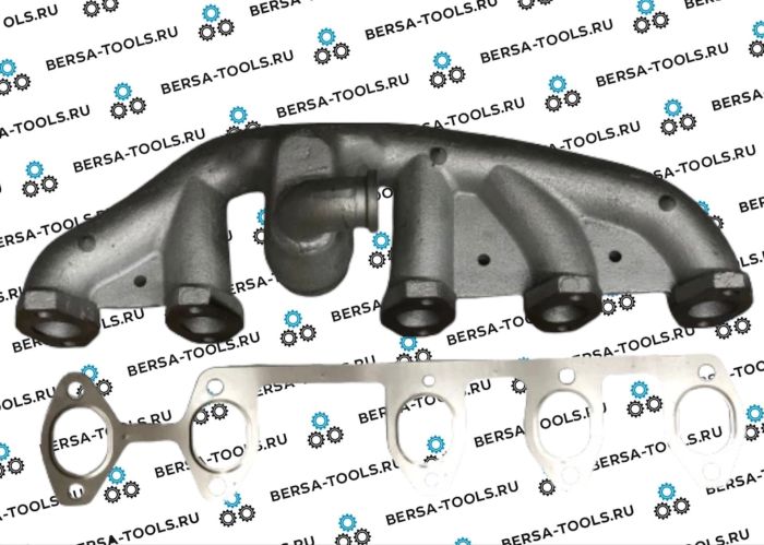 Чугунный выпускной коллектор VW 2.5 TDI 070253017 (A, B)