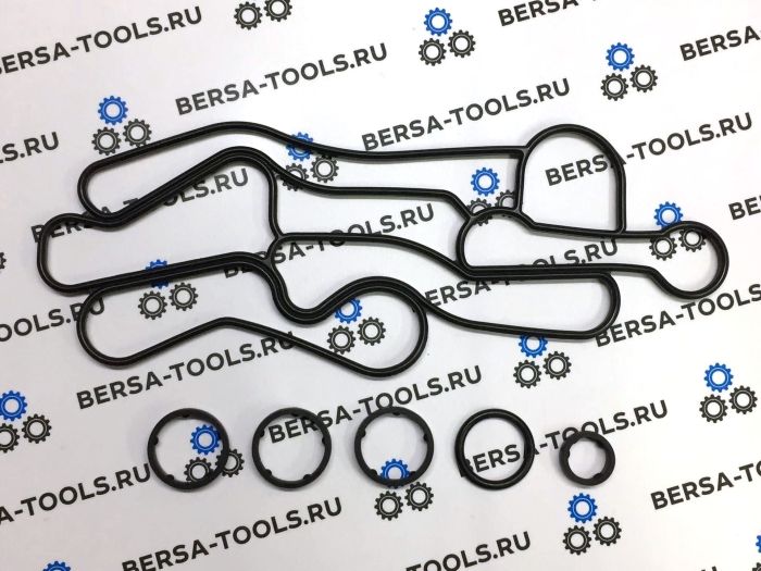 Комплект прокладок маслоохладителя LR040738 Land Rover, Range Rover,  Jaguar, Citroen, Peugeot  3.0L TDV6 (2013-2016г)