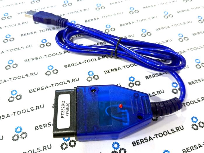 Диагностический кабель KKL VAG COM 409.1 на чипе FTDI