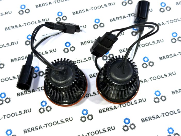 Диодные маркеры в штатные глазки BMW