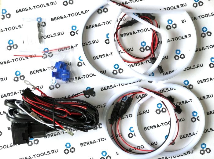 Ангельские глазки Cotton для BMW X5 E53 (Оранжевый)