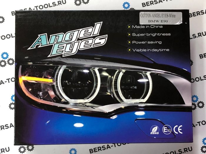 Ангельские глазки Cotton для BMW E90 (белые)