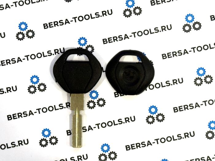Ключ под чип для BMW с лезвием старого образца HU58
