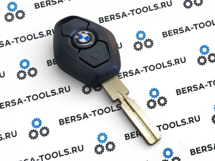 Ключ-ромб в сборе с лезвием старого образца HU58 (EWS 434 mhz) для BMW