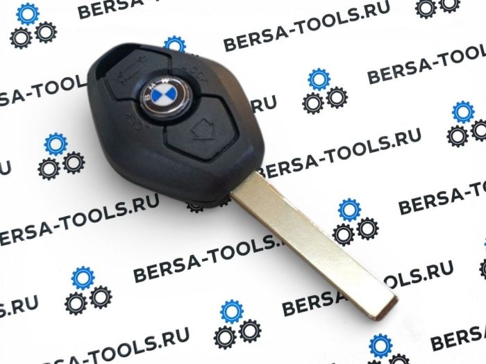 Ключ-ромб в сборе с лезвием нового образца HU92 (CAS 434 mhz) для BMW
