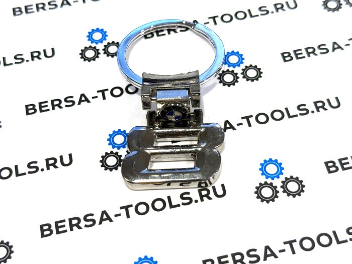 Металлический брелок для ключей BMW 8 серии