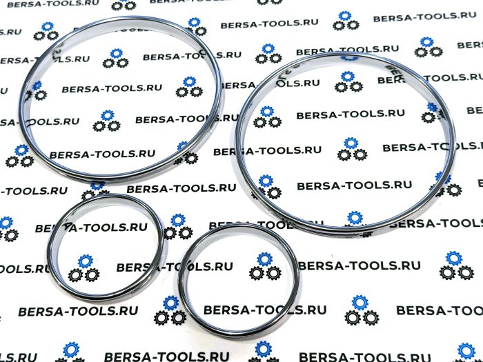 Кольца в приборную панель BMW E38, E39, E53 (хром)