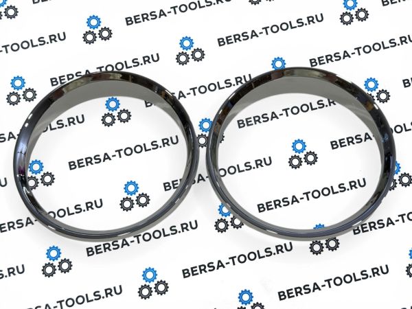 Кольца в приборную панель BMW E90 (хром)