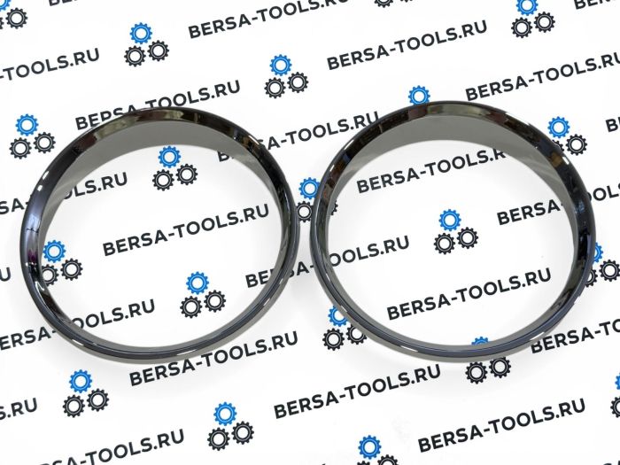 Кольца в приборную панель BMW E90 (хром)