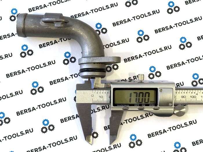 Алюминиевый фланец системы охлаждения Land Rover LR092130, Jaguar JDE38625