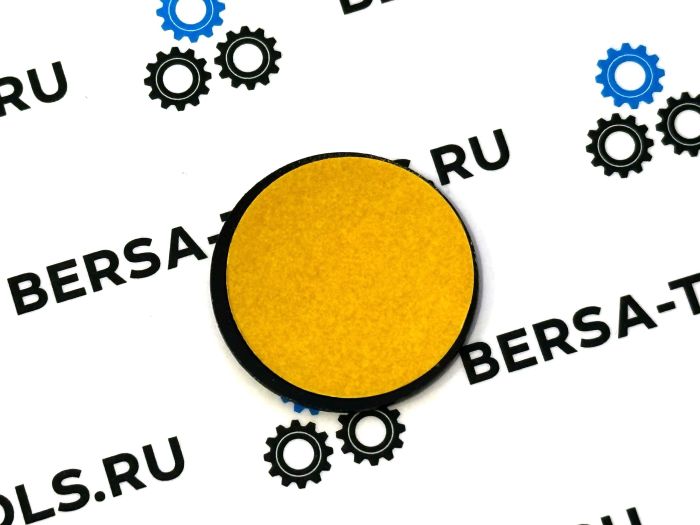 Эмблема на кнопку START STOP BMW (черная) 25 мм