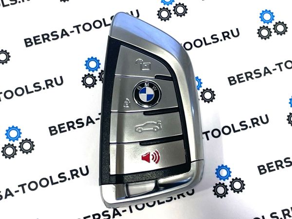 Смарт-ключ в сборе для BMW (4 кнопки) CAS 3 315 mhz, чип 7953, бесключевой доступ