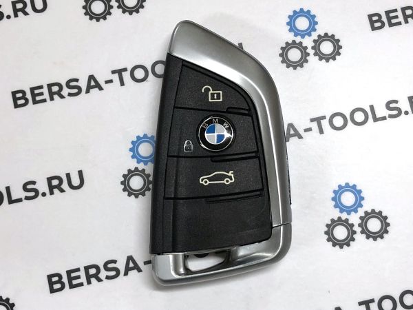 Смарт-ключ в сборе для BMW (3 кнопки) CAS 3 868 mhz, чип 7953, бесключевой доступ