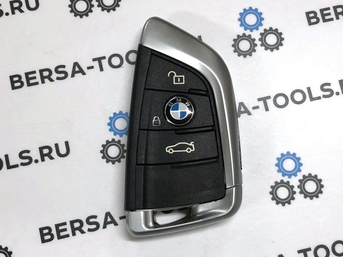 Смарт-ключ в сборе для BMW (3 кнопки) CAS 4 315 mhz, чип 7945, бесключевой доступ