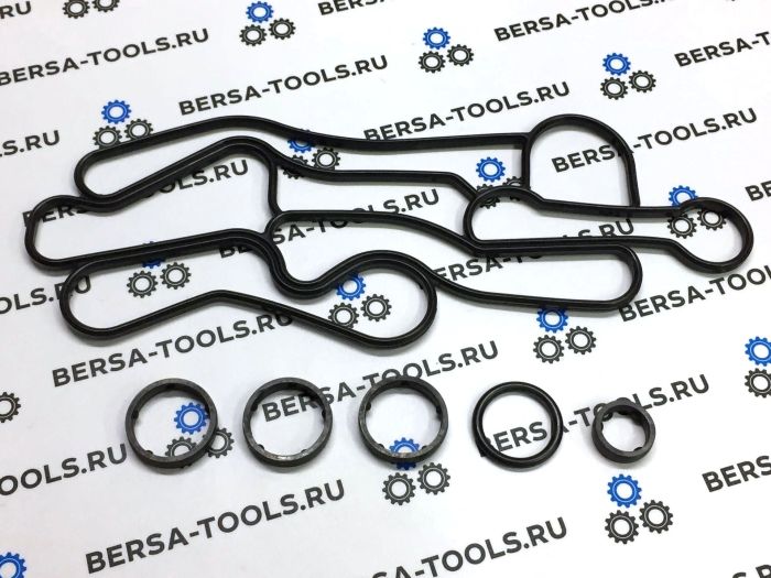 Комплект прокладок маслоохладителя LR040738 Land Rover, Range Rover,  Jaguar, Citroen, Peugeot 3.0L TDV6 (2013-2016г)