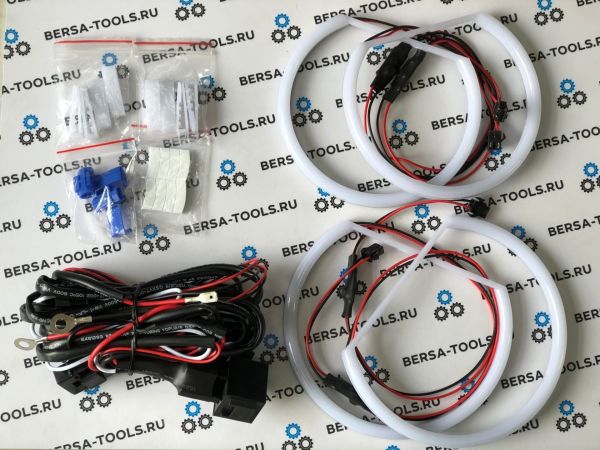 Ангельские глазки Cotton для BMW E46 (фары без линз) 