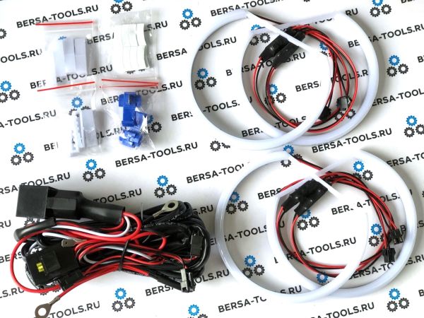 Ангельские глазки Cotton для BMW E36, E38, E39, E46  (Оранжевый)