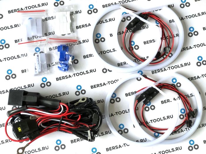 Ангельские глазки Cotton для BMW E36, E38, E39, E46  (Оранжевый)