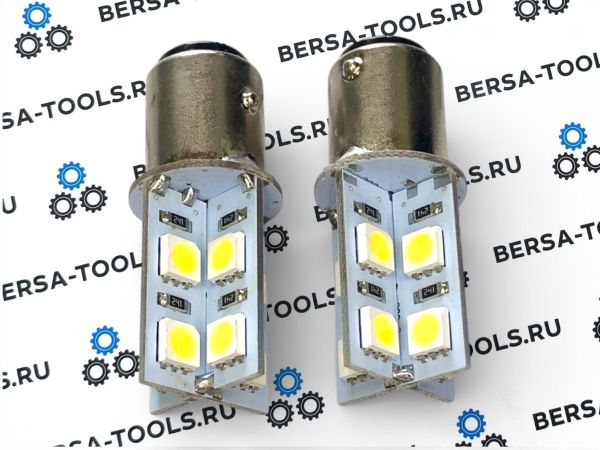 Светодиодные двухконтактные лампы Canbus 1157 для габарита и стоп-сигнала