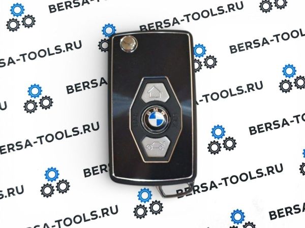 Корпус выкидного ключа "тумбочка" для BMW (С лезвием старого образца HU58)