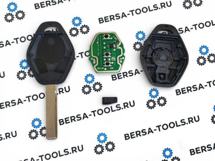 Ключ-ромб в сборе с лезвием нового образца HU92 (EWS 315 mhz) для BMW