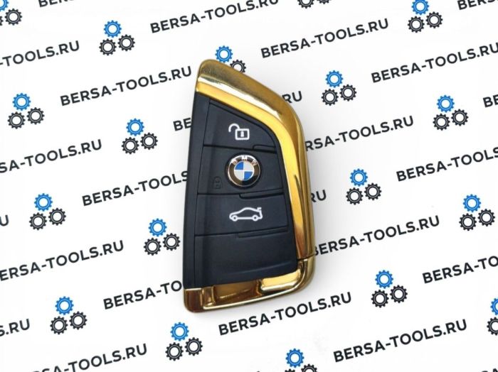 Корпус смарт-ключа для BMW (Тип 1 с 3 кнопками)