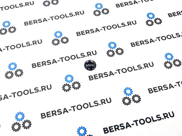 Эмблема на ключ с логотипом Mini 10 мм